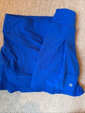 lululemon athletica Electric Blue Athletic Skirt